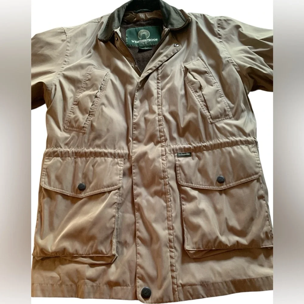 Weatherproof Vintage Men’s Microfiber lined Barn coat, size Medium - Picture 4 of 5